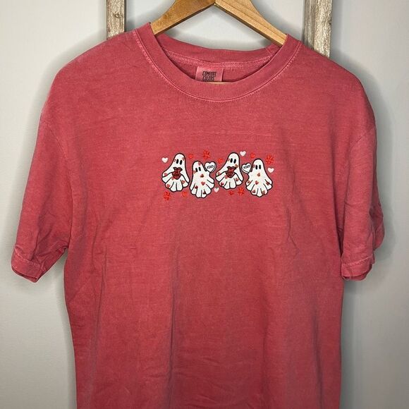 Valentine Ghost Embroidered Tee - Picture 3 of 6